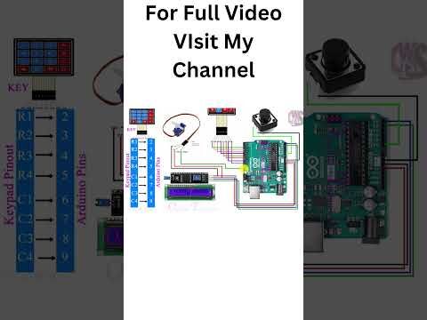 Smart Door Lock with Arduino_ Keypad & Servo Integration