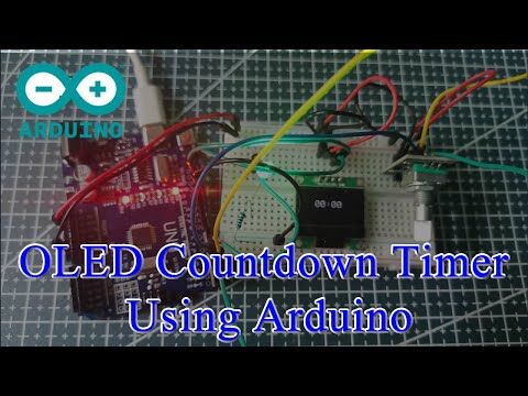 OLED Countdown Timer Using Arduino
